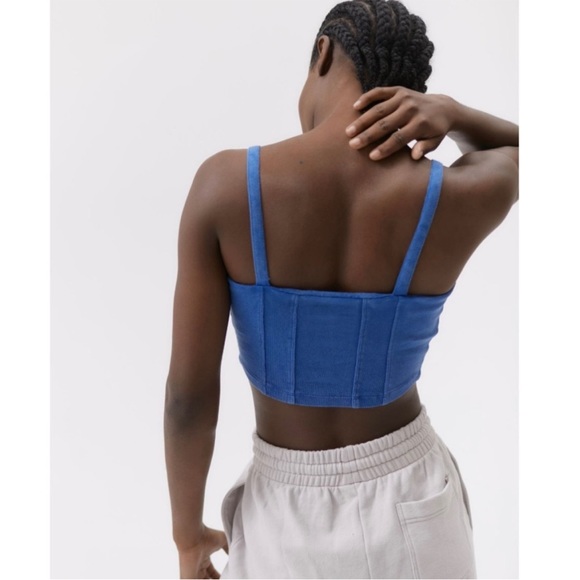 urban outfitters blue tank small - Picture 2 of 4
